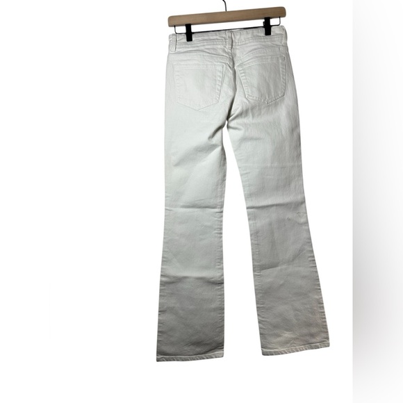 London Jean White Bootcut Jeans Women’s Size 2 Stretch Premium Denim - Picture 7 of 10